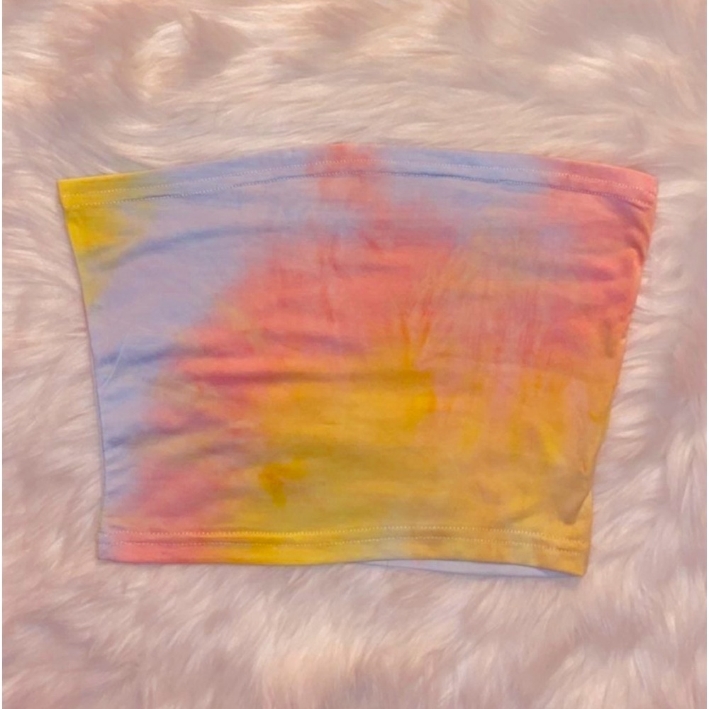 Tie Dye Tube Top S